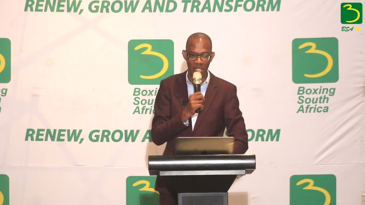 Boxing SA ACEO Addressing Training Attendees Of Eastern Cape | PROMOTERS TRAINING AND ASSESSMENT