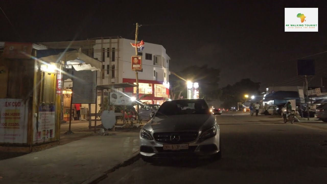 This is Community 7 Night Market Walk Tour -Tema