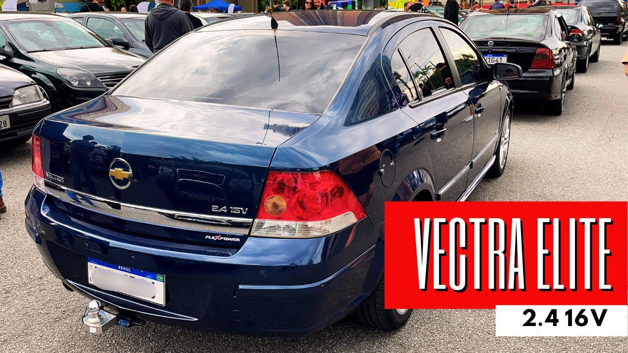 CHEVROLET VECTRA ELITE 2.4 16V 2007 - AZUL POSIDON