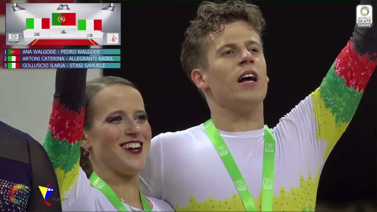 Walgode & Walgode - Medal Ceremony at Europeans 2022, Andorra