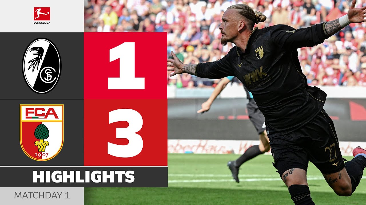 Augsburg Steals Three Points! | SC FREIBURG - FC AUGSBURG | Highlights | MD 1 &ndash; Bundesliga 2025/26