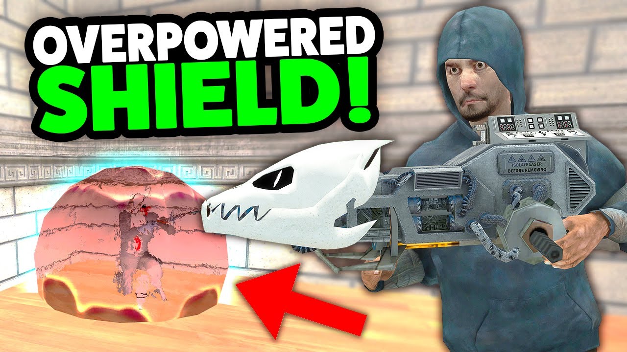 OVERPOWERED SHIELD Take A Hit From A Gaster Blaster! - Gmod DarkRP LIFE #39 (NEW HIDDEN BASE!)