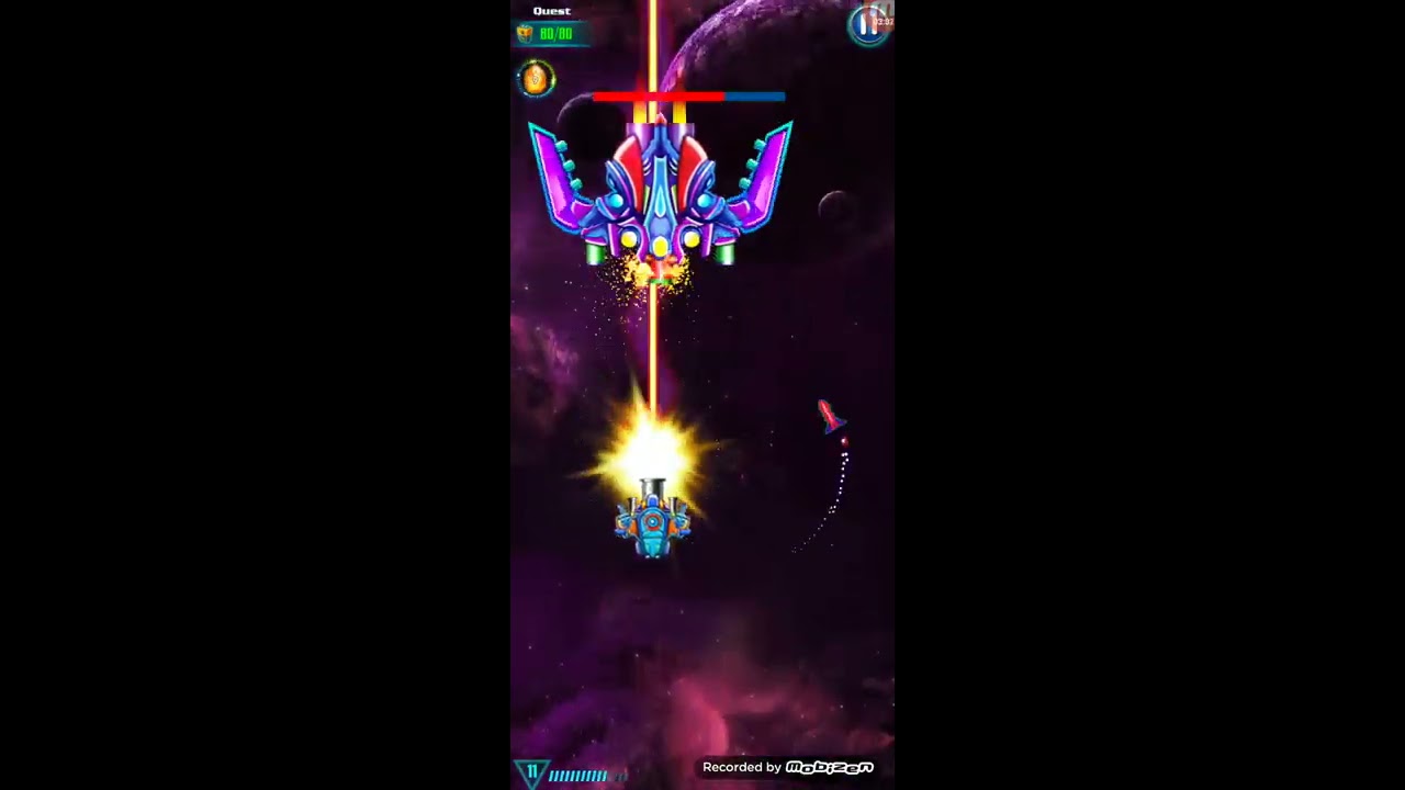 Level 104 Medium | Space Shoot Game Play | ギャラクシーアタック | エイリアンシューター