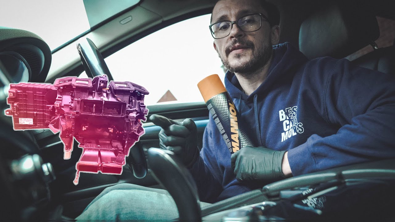 How To Clean BMW F10 AC System - Mannol 9971 + MannFilter PM2.5