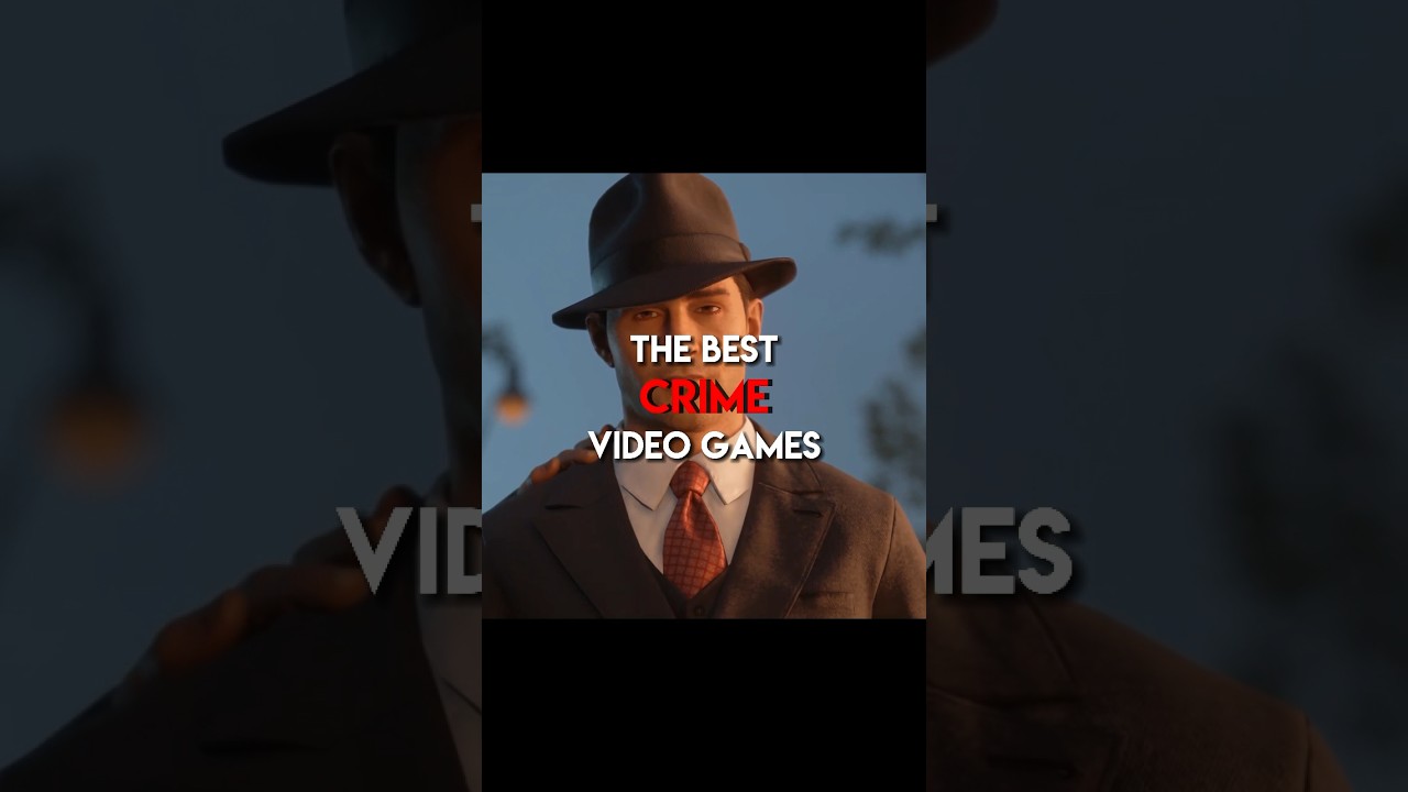 The Best Crime Video Games💸 || #shorts #gaming #gta5 #mafiadefinitiveedition #rdr2 #awayout