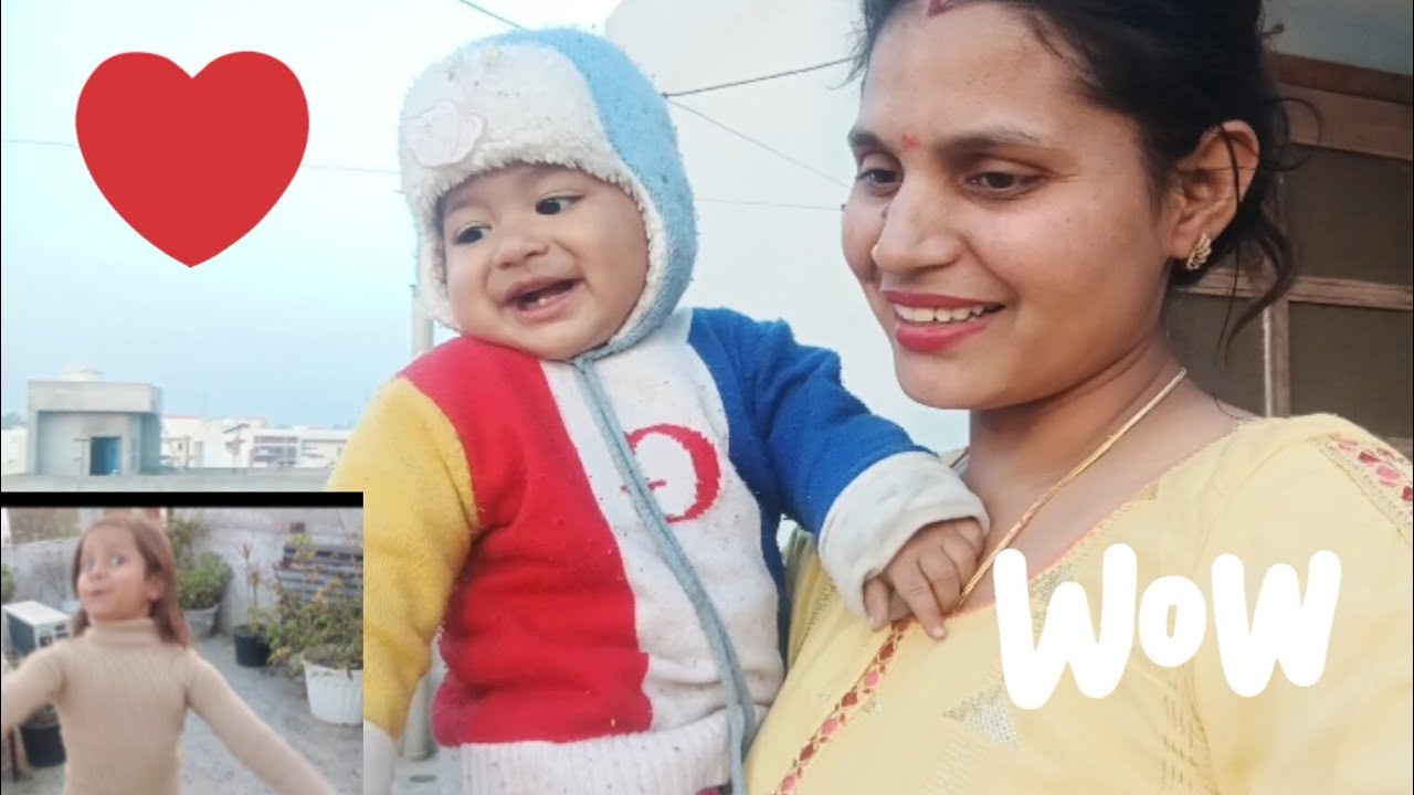 Mithuuu 💞ko dekh ker👍 bhut khus hota ha 💞🥰 baby didi ke bina to mn bhi lgta eska #daily family vlog