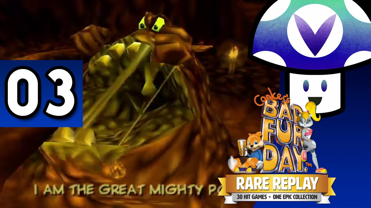 [Vinesauce] Vinny - Conker's Bad Fur Day [Rare Replay] (part 3)