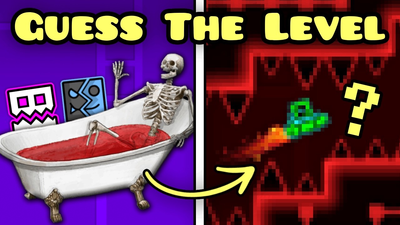Can YOU Guess the Level by the Image? (Geometry Dash)