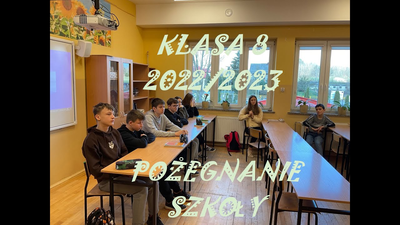 Pożegnanie Szkoły -  klasa VIII 2022/2023
