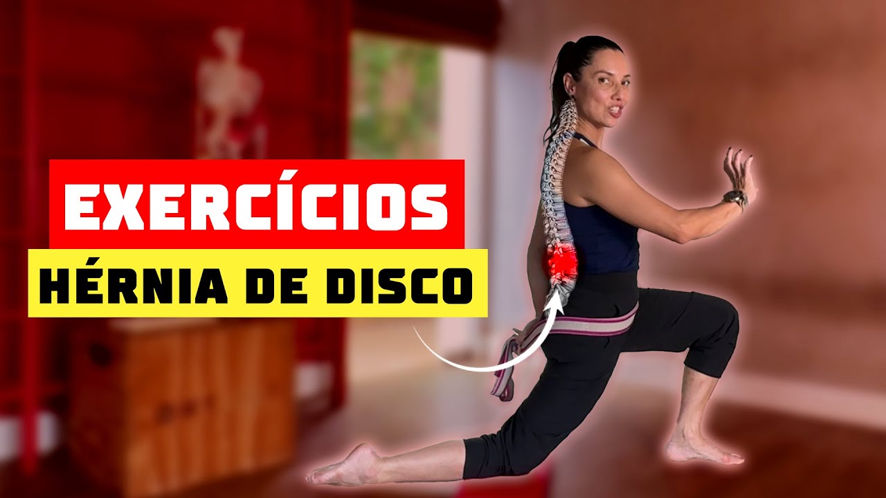 HÉRNIA DE DISCO: Exercícios para prevenção e alívio das dores
