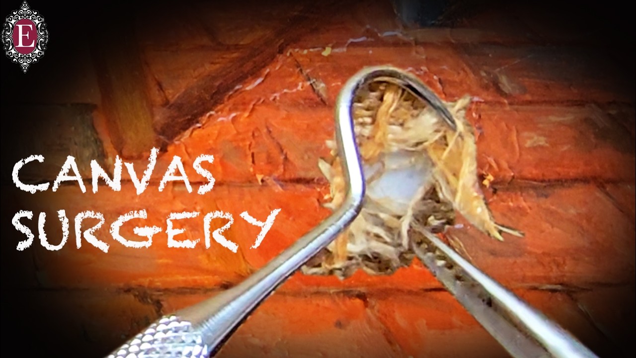 Restoring a 19th Century Oil Painting | Canvas Surgery – Episode 2