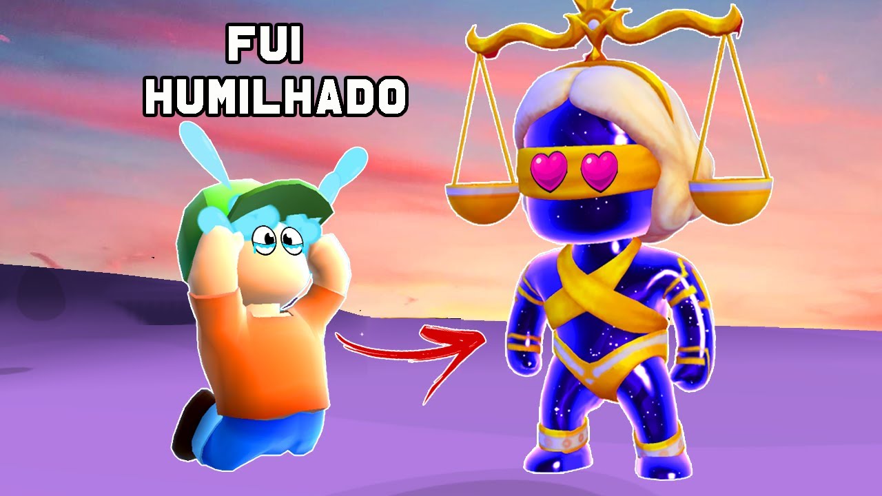 O MENINO HUMILDE QUERIA UMA NAMORADA E FOI HUMILHADO POR SE DIFERENTE NO STUMBLE GUYS
