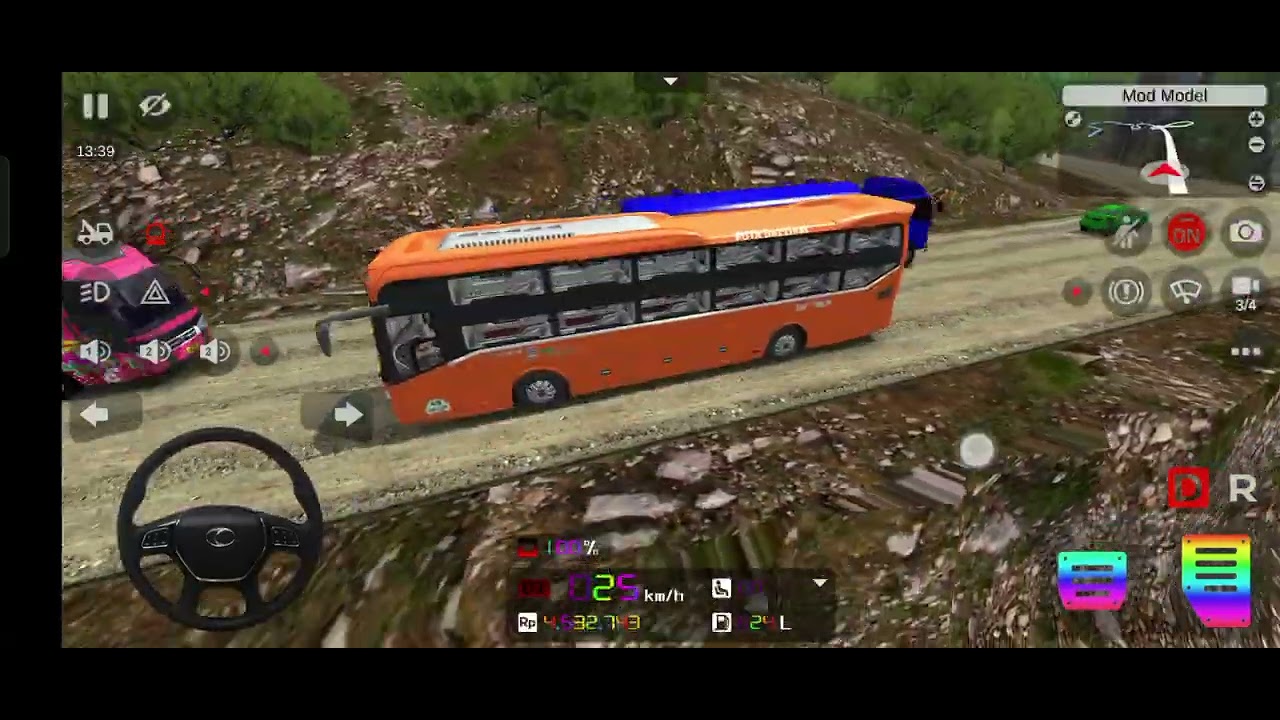 Chở bà con về quê với đg đèo hiểm trở!