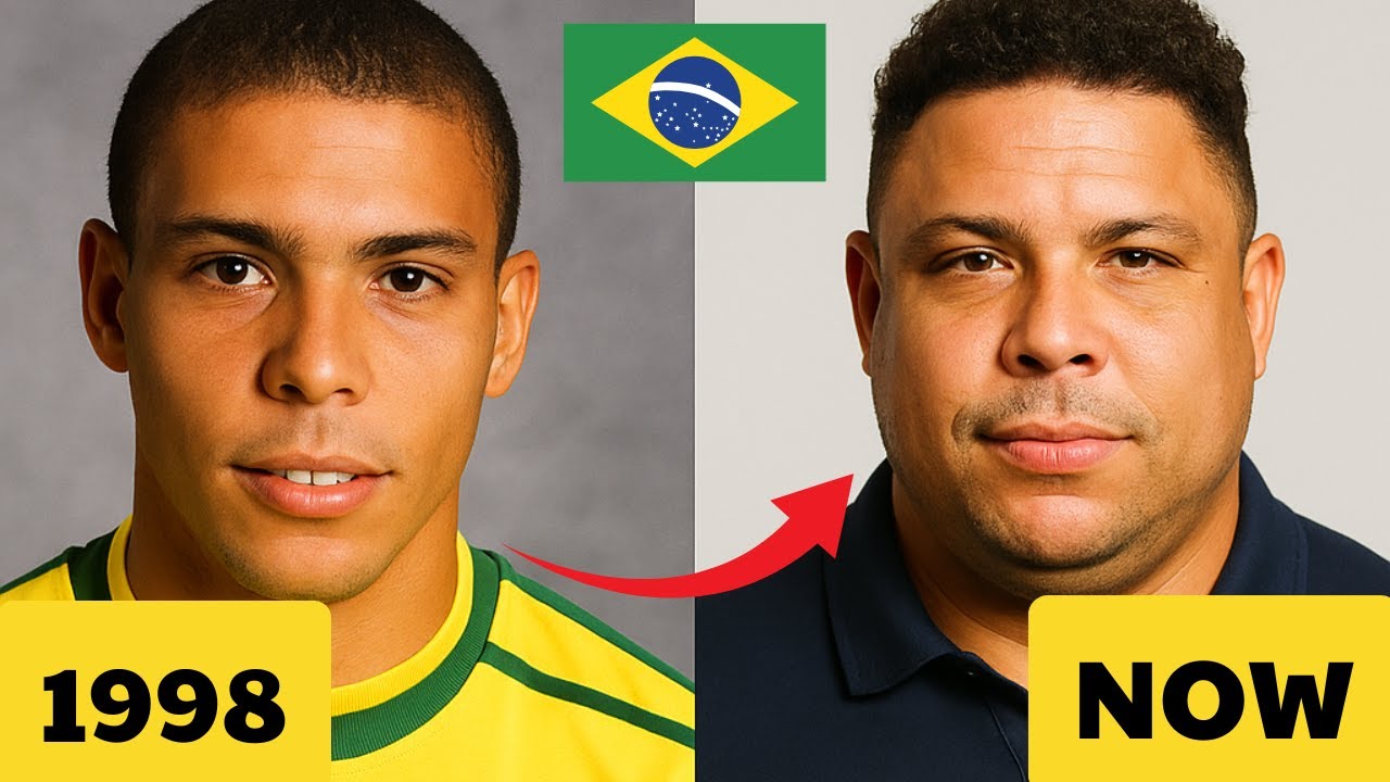 🇧🇷 Brazil World Cup 1998 Squad ⚽ Then and Now Goals