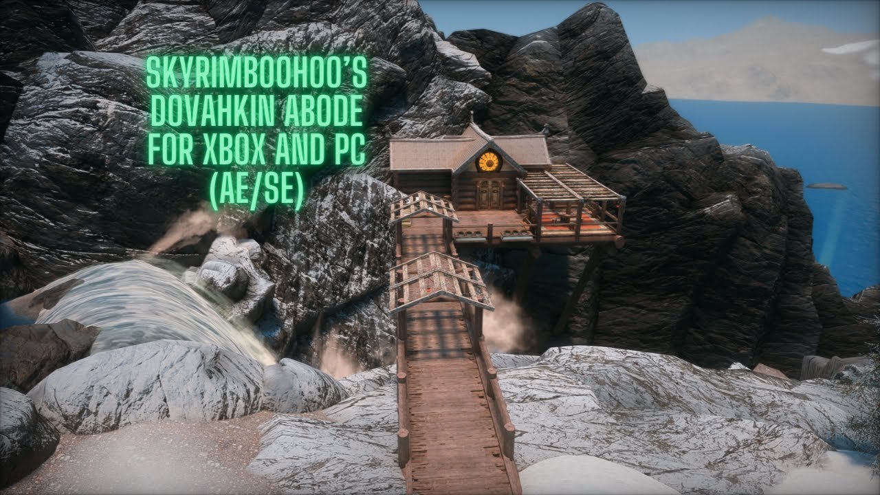 Dovahkin Abode, A Breathtaking Skyrim House Mod