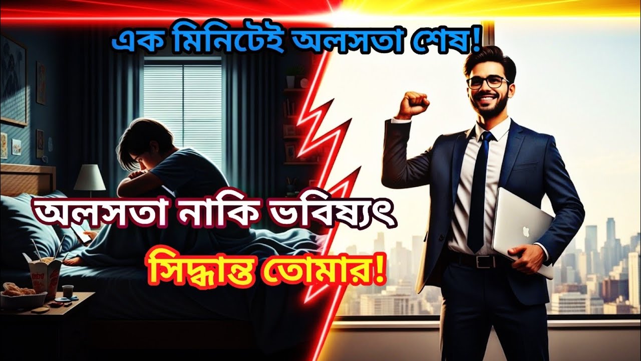 এক মিনিটেই অলসতা শেষ!🔥 জীবন বদলে দেবে এই গল্প | Md Assad story|Life Changing Story