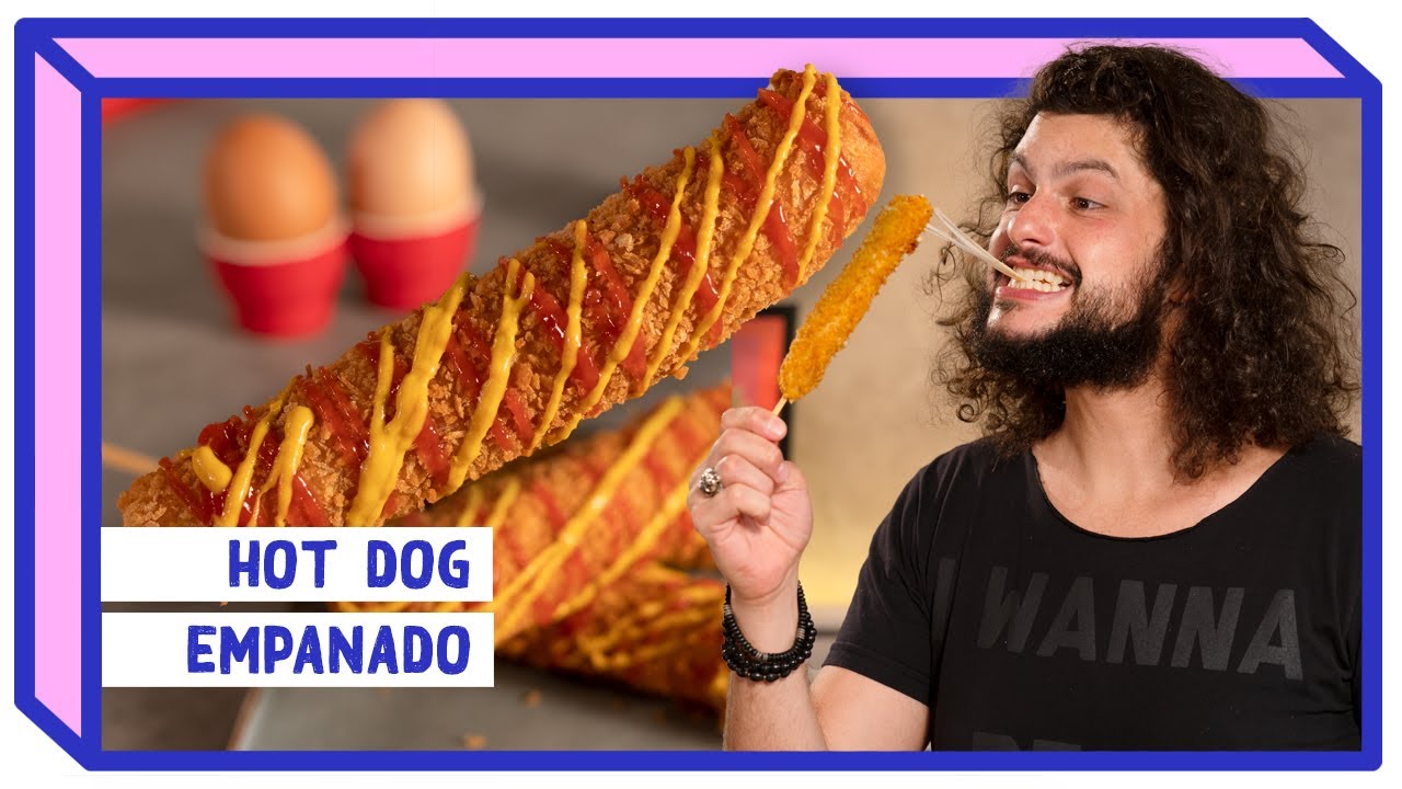 CACHORRO QUENTE COREANO COM MUITO QUEIJO | Receitas Internéticas | Mohamad Hindi