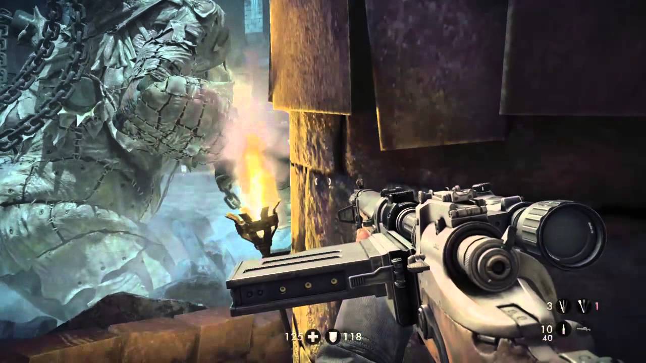 Wolfenstein The old Blood / Endboss on Extrem - Easy way