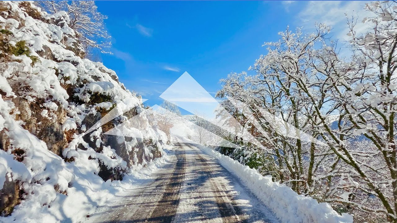 Best Drive Ever !  (Provence Snow)