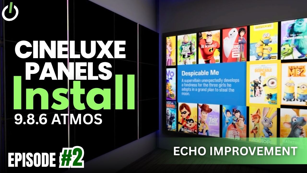 Home Theater Acoustic Install With Cineluxe | Episode 2