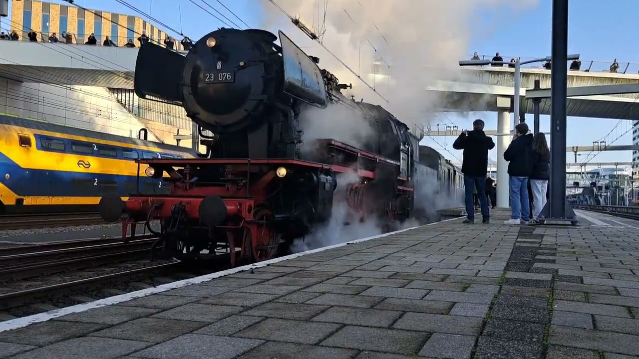 Christmas Express vanaf station Arnhem centraal 17 december 2023