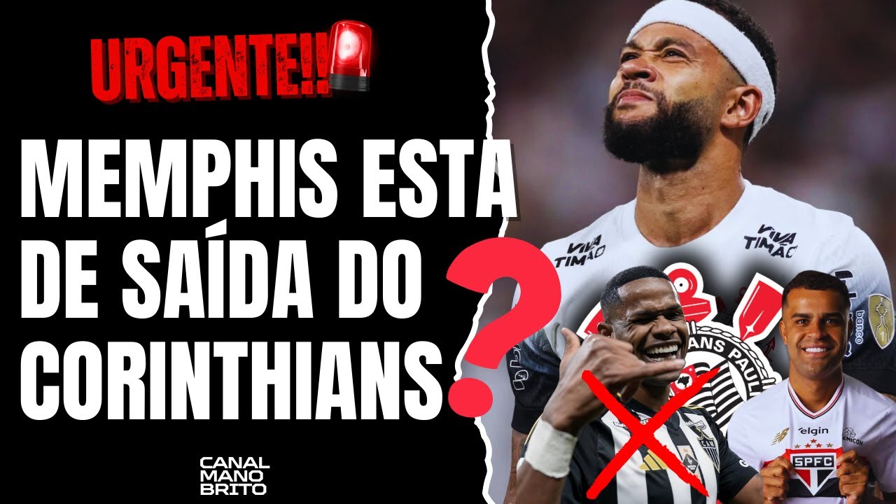 🔥MEMPHIS AGITA A FIEL! E TIRA O CORINTHIANS DO SEU INSTAGRAM! TIMÃO DESISTE DE JÚNIOR SANTOS