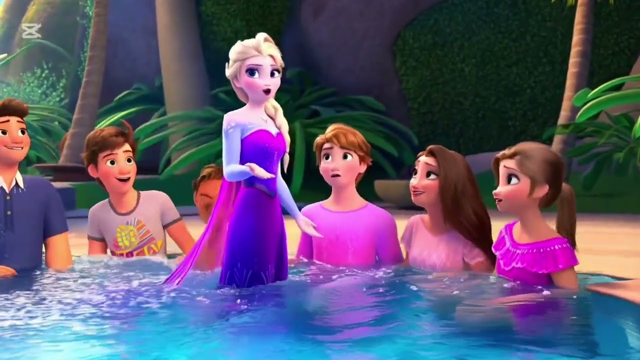 Эльза – спасатель в России! 🏊‍♀️❄️ | Забавная 3D-анимация | Не забудь подписатьс!Описание: