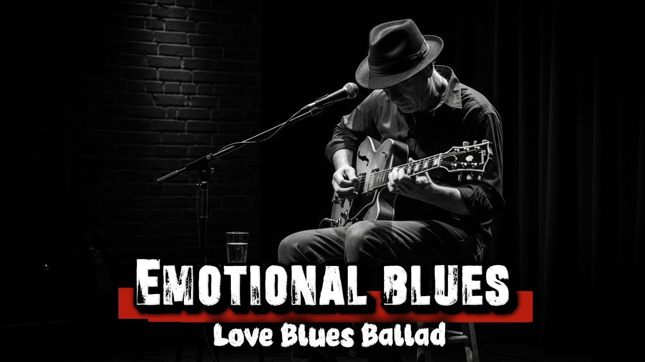 Relaxing Love Blues Music | Broken Hearts, Lonely Roads & Smoky Night Vibes