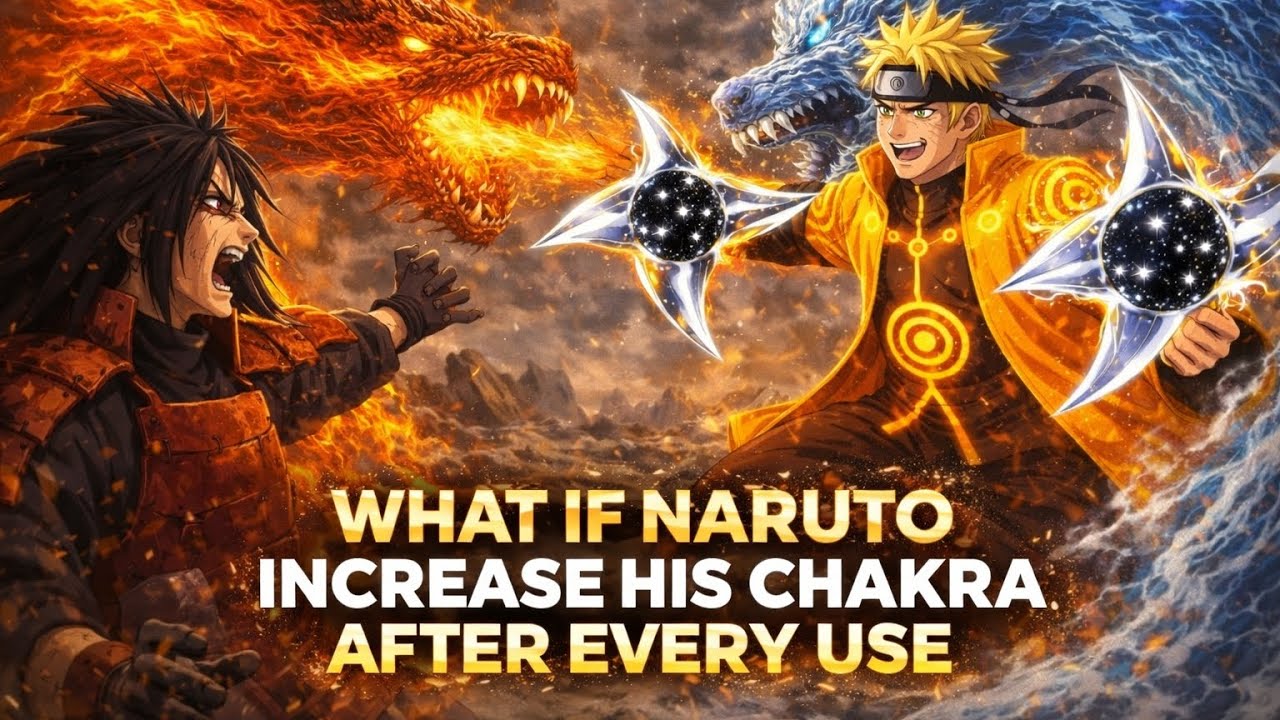 End of story What if Naruto increase his chakra after every use #narutowhatif 