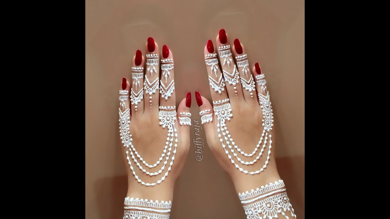 Beautiful White Henna!