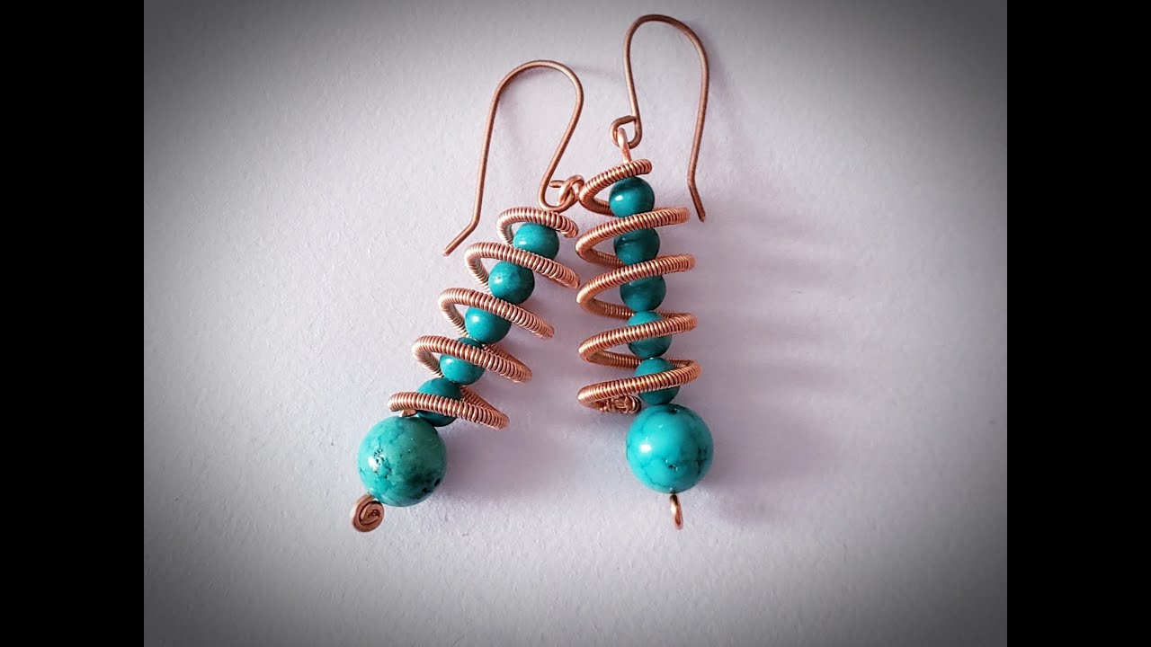 Coiled Spring Earrings #1 - Cheryl St. Pierre