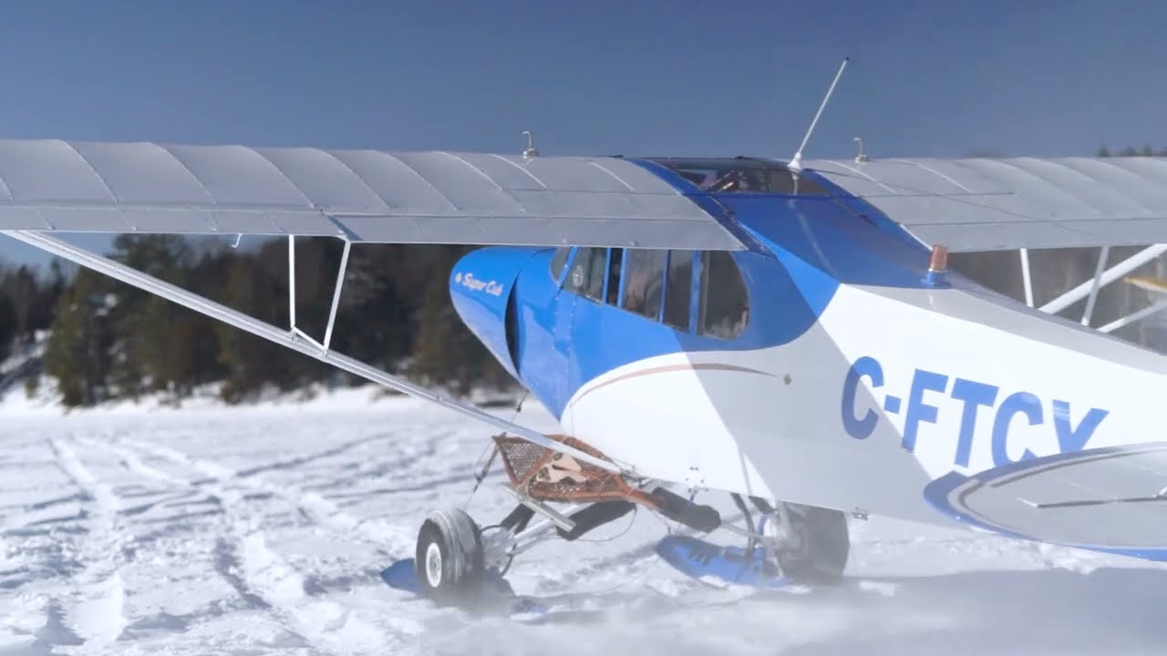 Ski plane Fly-in in Canada