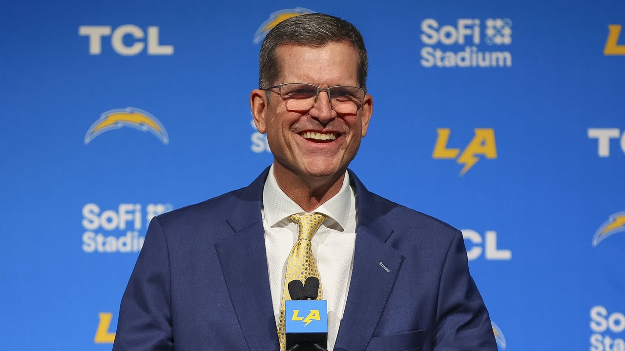 Head Coach Jim Harbaugh Introductory Press Conference | LA Chargers