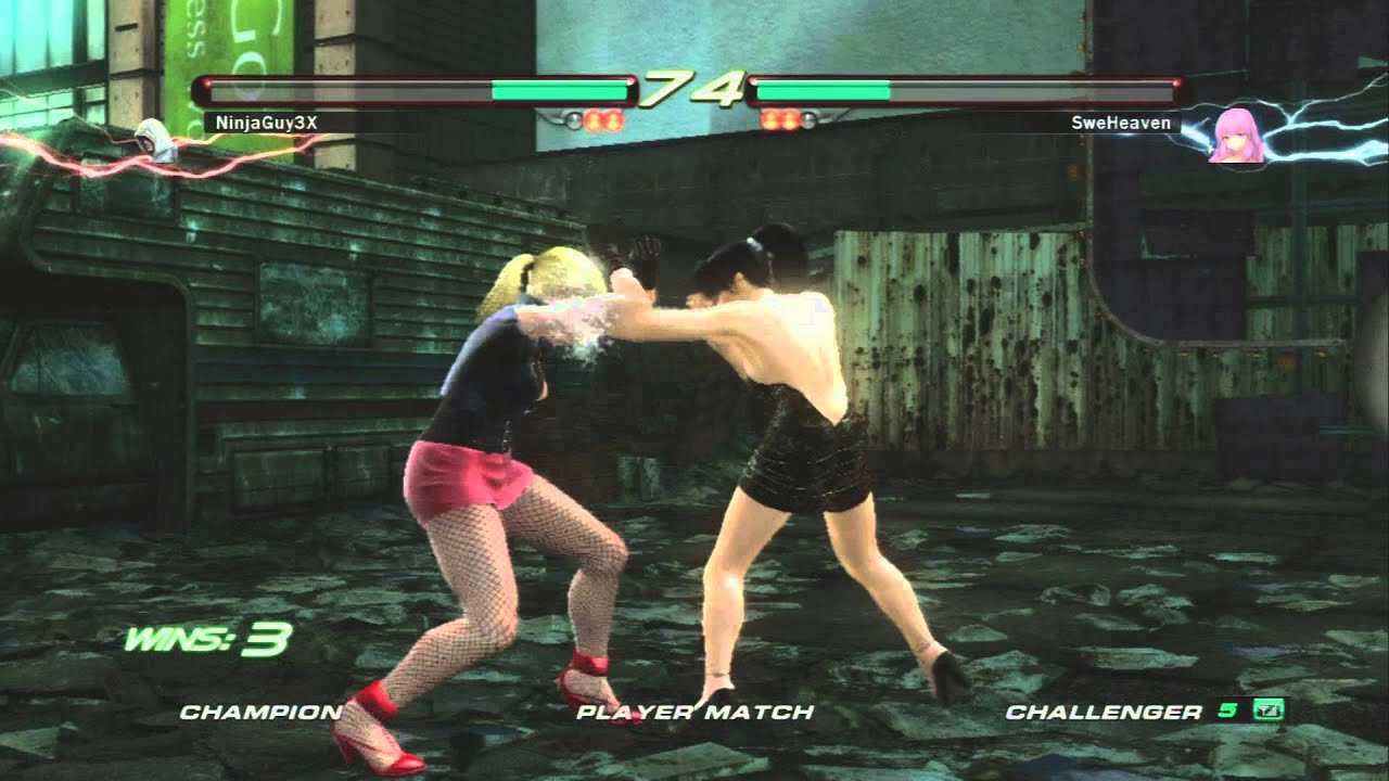 Tekken 6 - Anna vs Nina
