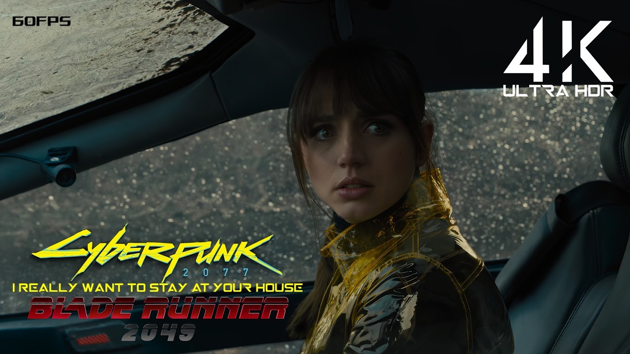 I Really Want to Stay at Your House (Music from Cyberpunk 2077) | Blade Runner 2049 | 4K 60FPS HDR