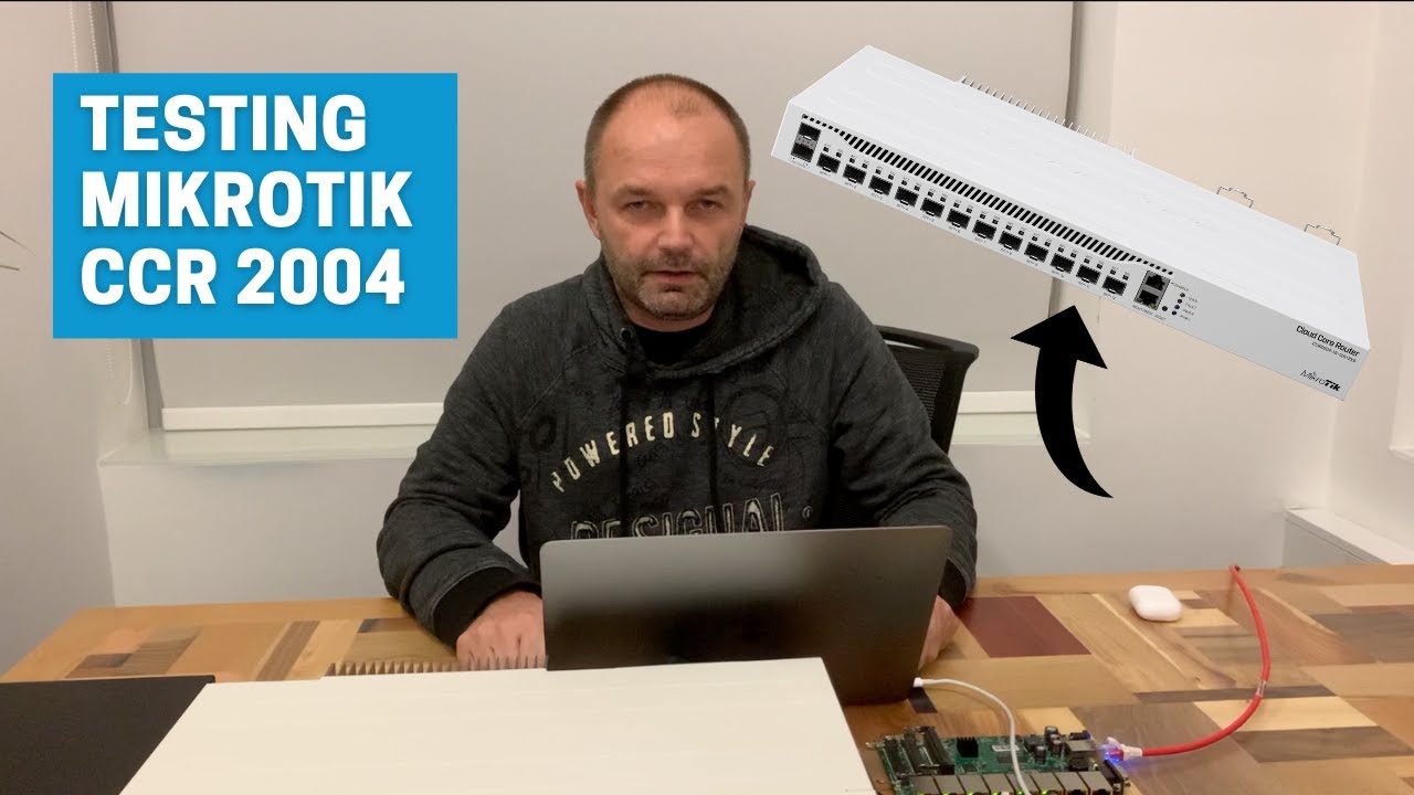 MikroTik CCR2004 Performance Test Part 1