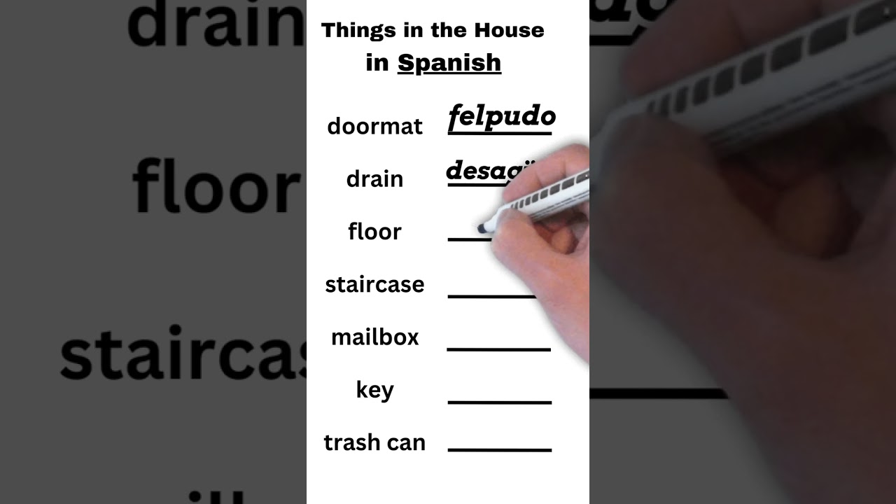 Words in Spanish - SimpleSpanish