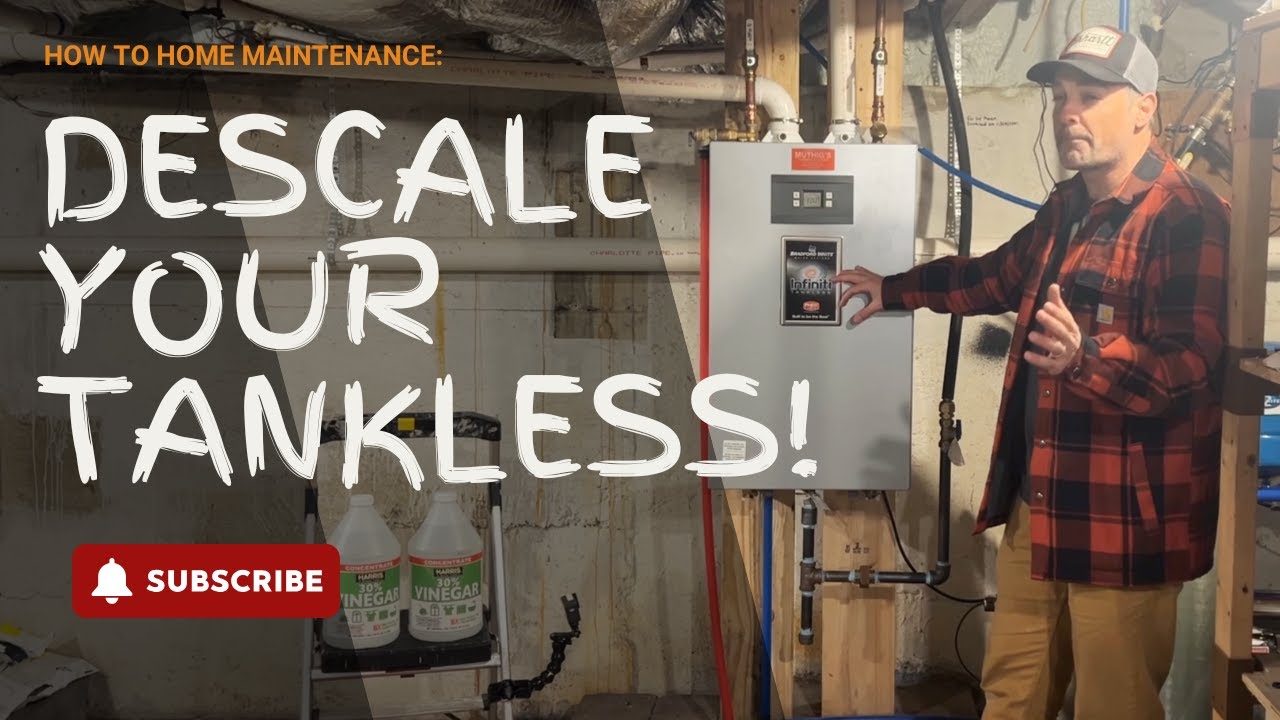 Tankless Hot Water Heater Descaling