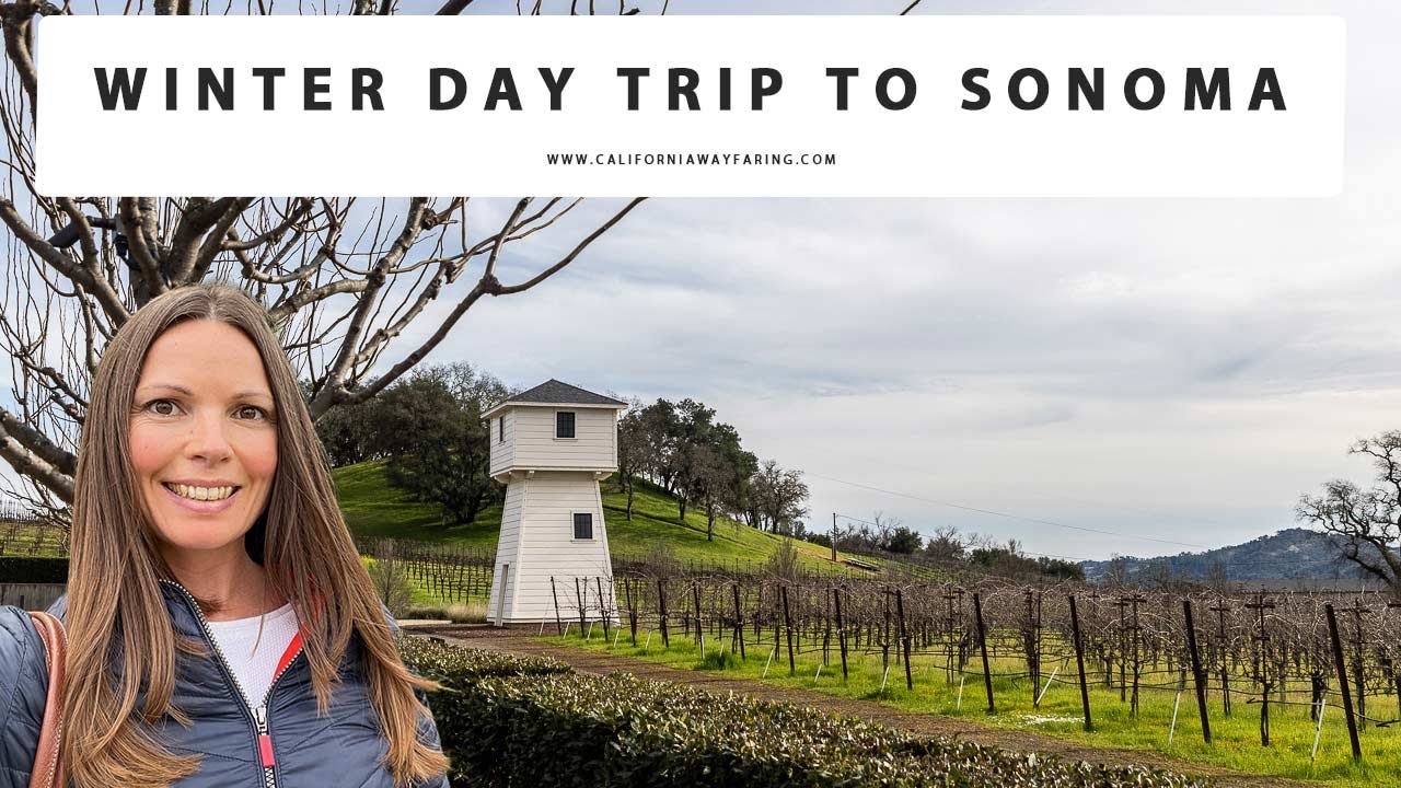 WINTER DAY TRIP TO SONOMA COUNTY | Wine Tasting | Restaurants | Local Towns | Things to Do