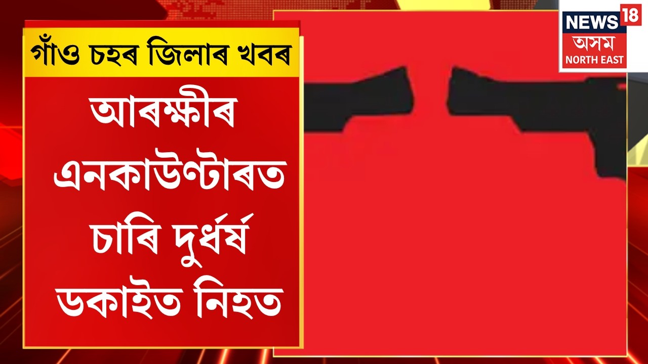 Afternoon News | আৰক্ষীৰ এনকাউণ্টাৰত চাৰি দুৰ্ধৰ্ষ ডকাইত নিহত | Assam police