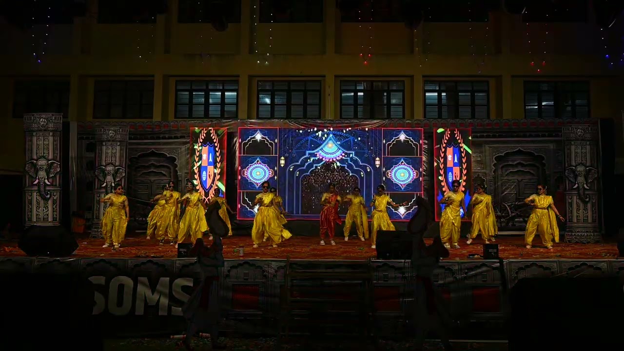 🌸 Lavani Dance Performance | Class 6th A (Girls) 🌸