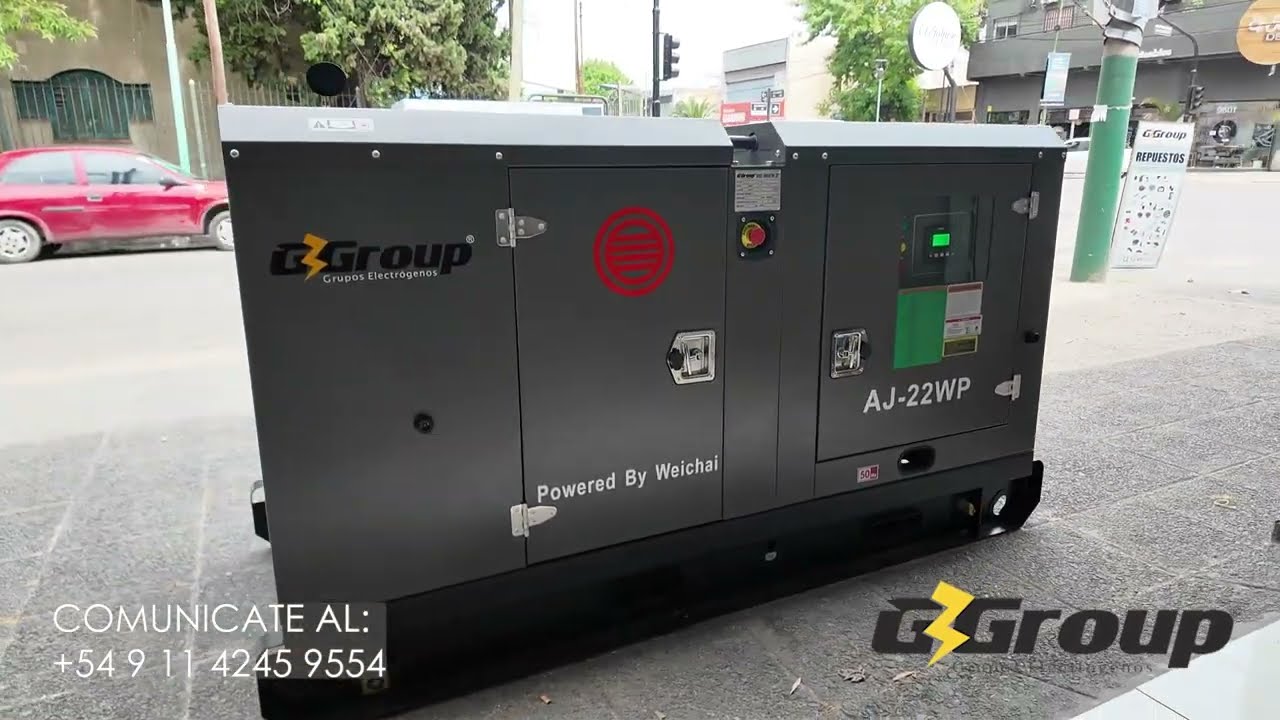 La potencia toma forma: Weichai 22 kVA by GGroup