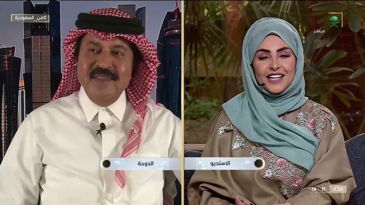 #من_السعودية | علي عبدالستار: الآن أعمل على أغنية مع ابنتي وحفيدتي ستصدر قريبًا.