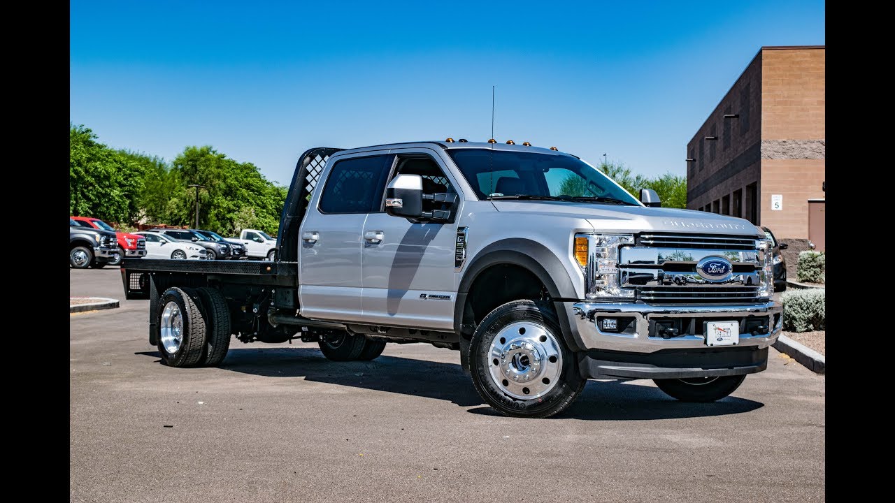 2017 Ford F-550 Lariat Flatbed Walkaround