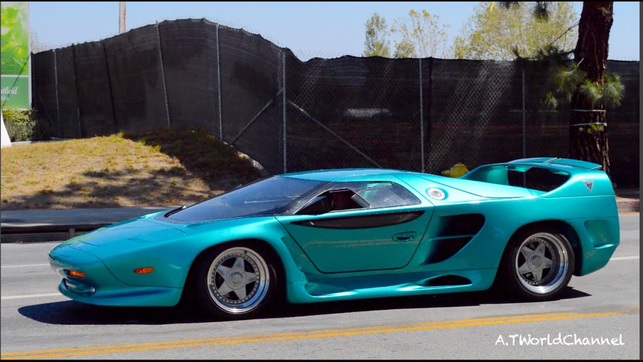 RARE Vector Avtech WX-3 Twin Turbo Engine Start Up & Acceleration Sound