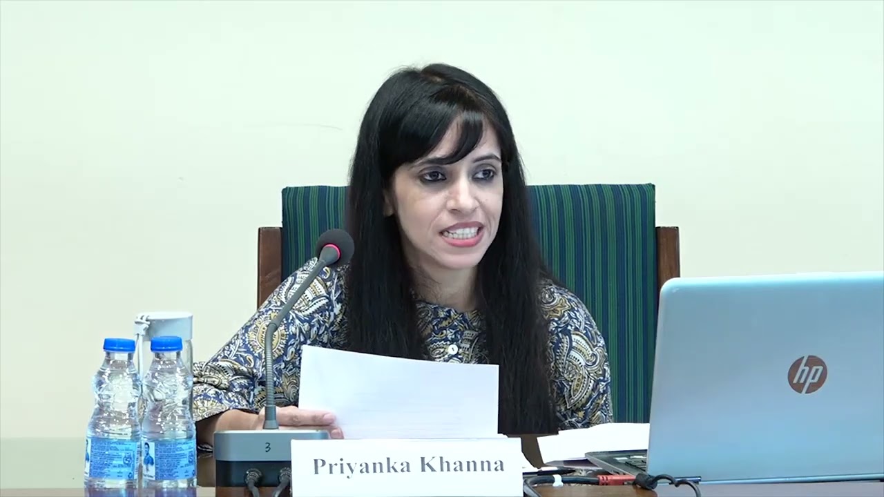 Talk by Dr. Priyanka Khanna on 11 July 2024