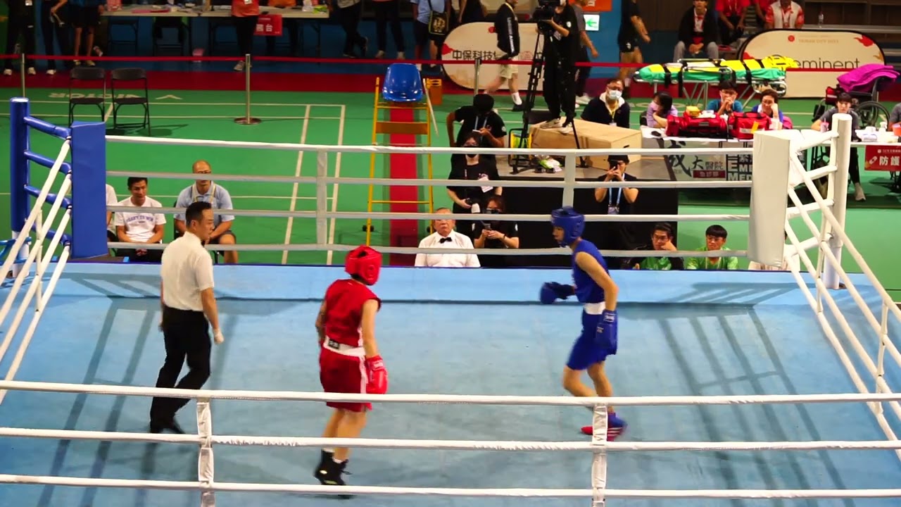 112年全運會 拳擊 女子54-57kg決賽 台北市 吳沛儀 VS 新北市 林郁婷 - R1