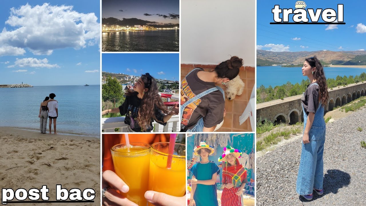 After L BAC ~TRAVEL VLOG~ | exploring the nature of Morocco 🇲🇦 |ملخص سفريتي 🌼