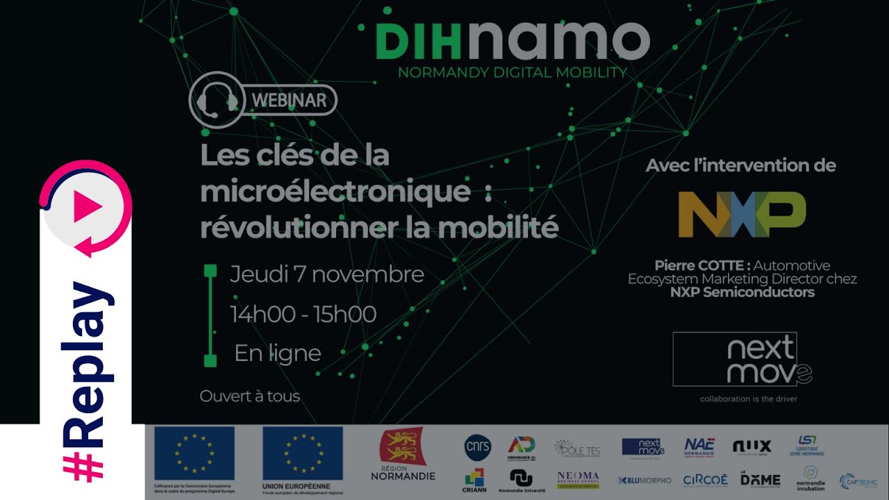 [Replay] Webinar Dihnamo - Les clés de la microélectronique : révolutionner la mobilité - avec NXP