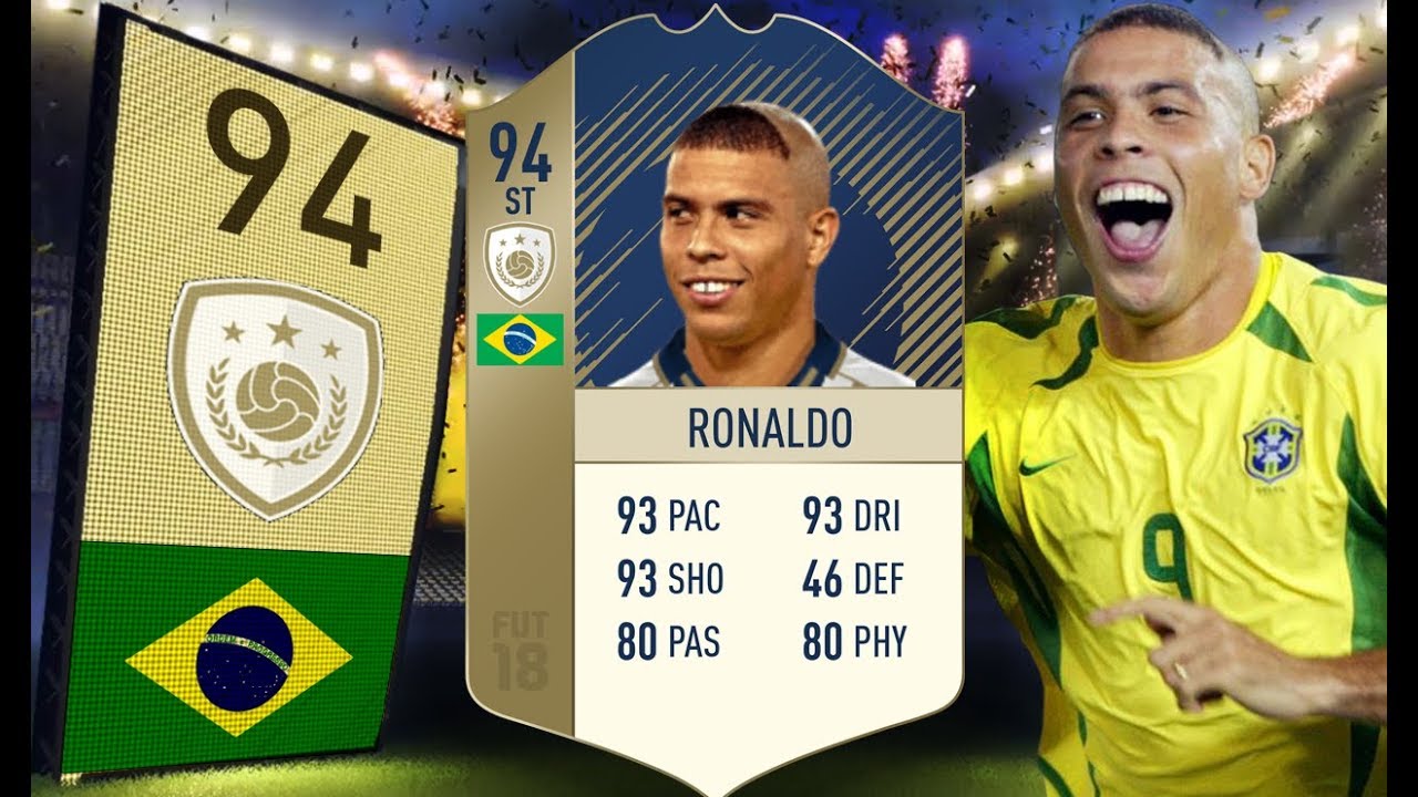 FIFA 18 - Najdroższa karta w grze! - 94 Ronaldo Nazário